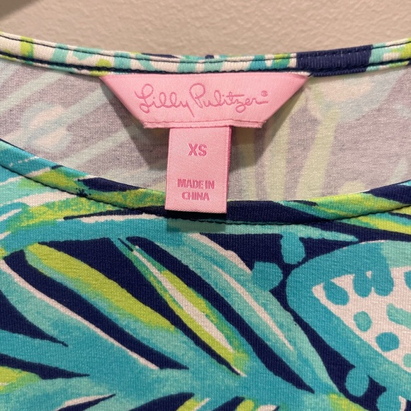 Lilly Pulitzer bell sleeve dress XS - Picture 3 of 4